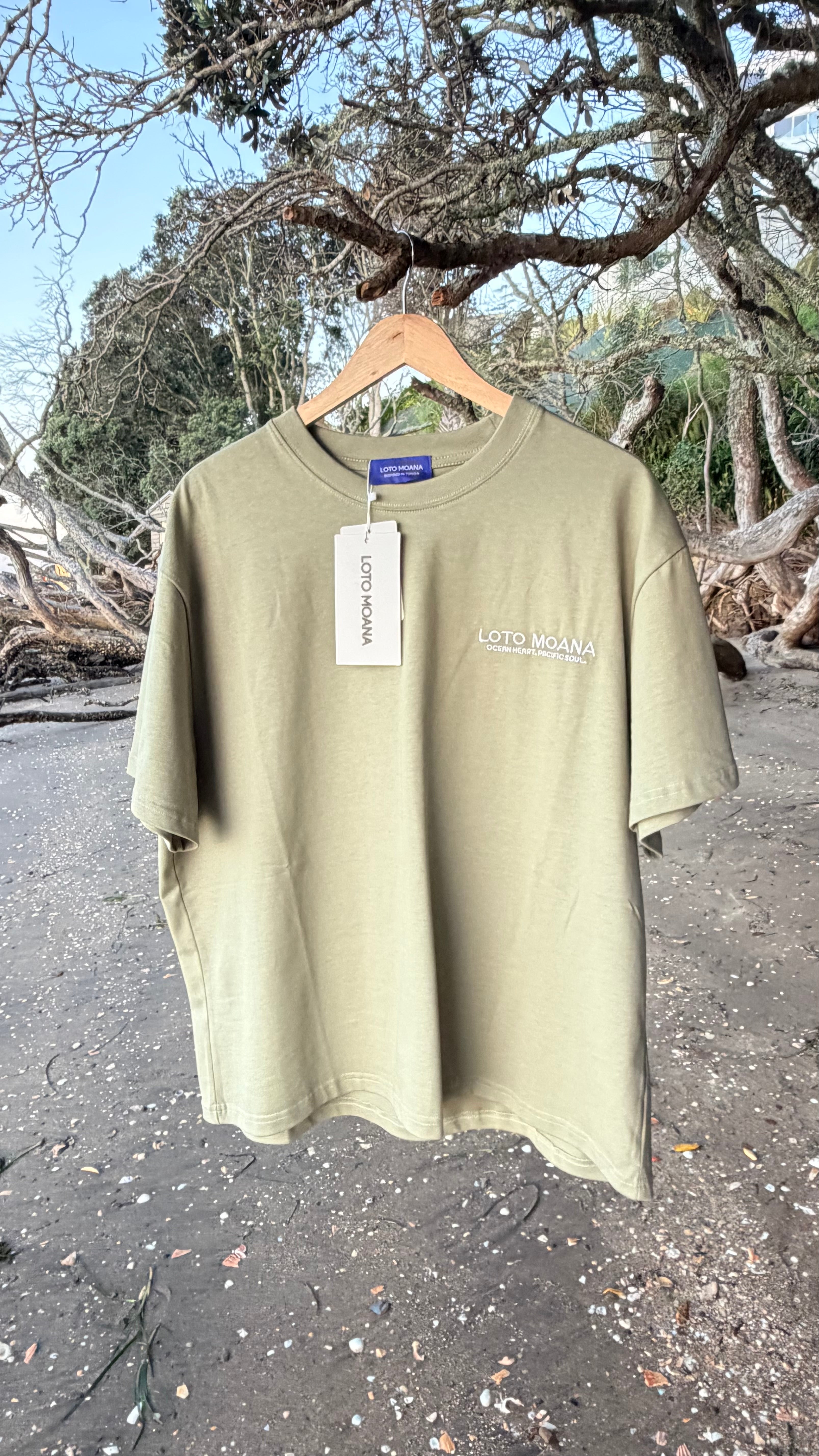 Short Sleeve Tee Olive Green